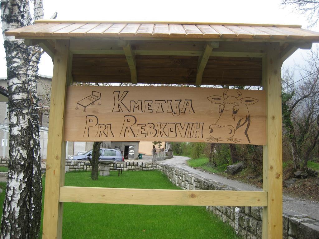 Turisticna Kmetija Pri Rebkovih Apartment Ajdovščina Exterior foto